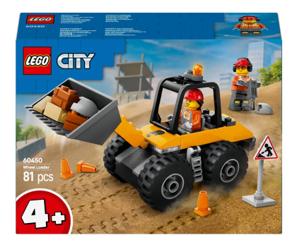 Klocki LEGO® LEGO City 60450 Żółta ładowarka kołowa